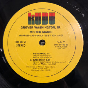 Grover Washington, Jr. : Mister Magic (LP, Album, Ter)
