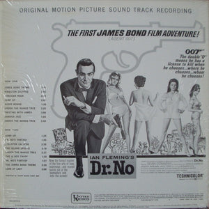 Monty Norman : Dr. No (Original Motion Picture Sound Track Album) (LP, Album, Mono, RE)