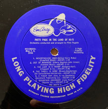 Load image into Gallery viewer, Patti Page : In The Land Of Hi-Fi (LP, Album, Mono)
