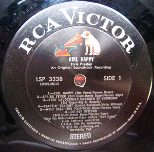 Elvis Presley : Girl Happy (LP, Album, Hol)