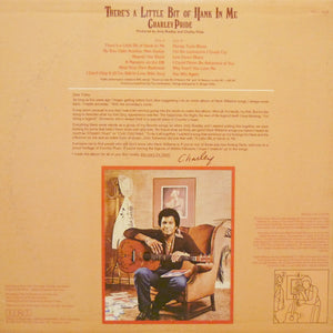 Charley Pride : There's A Little Bit Of Hank In Me (LP, Album)