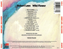 Laden Sie das Bild in den Galerie-Viewer, Hubert Laws : Wild Flower (CD, Album, RE, RM, Bon)
