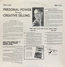 Load image into Gallery viewer, Elmer G. Leterman : Personal Power Through Creative Selling (LP)
