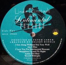 Charger l&#39;image dans la galerie, Linda Ronstadt With Nelson Riddle &amp; His Orchestra* : For Sentimental Reasons (LP, Album, All)
