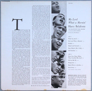 Harry Belafonte : My Lord What A Mornin' (LP, Album, RE, Roc)
