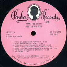 Laden Sie das Bild in den Galerie-Viewer, Justin Wilson : Hunting With Justin Wilson (LP)
