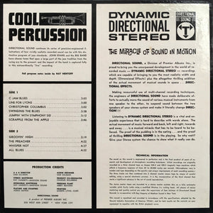John Evans And The Big Band : Cool Percussion (LP, Album)