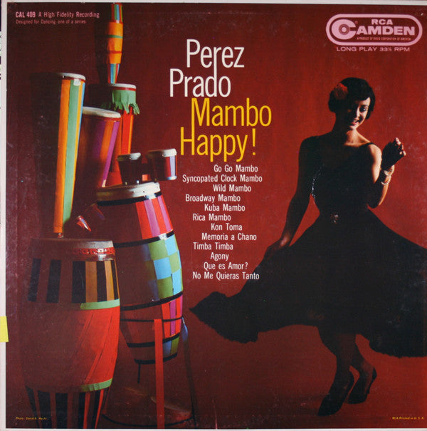 Perez Prado : Mambo Happy! (LP, Album, Comp, Mono)