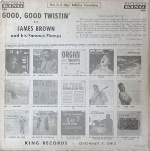 James Brown : Good, Good, Twistin' With James Brown (LP, Album, Mono)