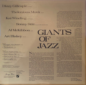 Dizzy Gillespie, Thelonius Monk*, Kai Winding, Sonny Stitt, Art Blakey, Al McKibbon : Giants Of Jazz (LP, Album, Promo)