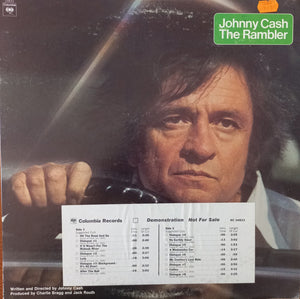 Johnny Cash : The Rambler (LP, Album, Promo)