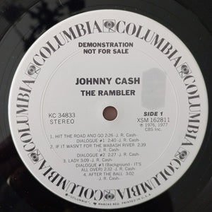 Johnny Cash : The Rambler (LP, Album, Promo)