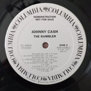 Johnny Cash : The Rambler (LP, Album, Promo)