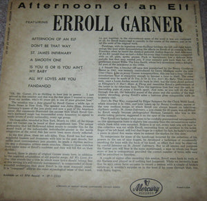 Erroll Garner : Afternoon Of An Elf (LP, Album, Mono)