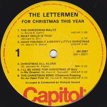 Laden Sie das Bild in den Galerie-Viewer, The Lettermen : For Christmas This Year (LP, Album, RE, Jac)

