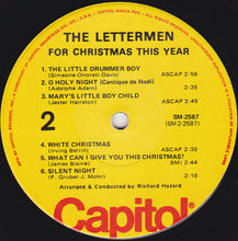 Charger l&#39;image dans la galerie, The Lettermen : For Christmas This Year (LP, Album, RE, Jac)
