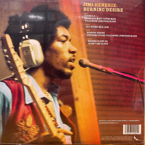 Jimi Hendrix : Burning Desire (LP, Ora + LP, Red + Ltd, RE)