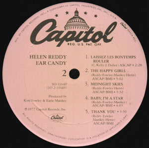 Helen Reddy : Ear Candy (LP, Album, Gol)