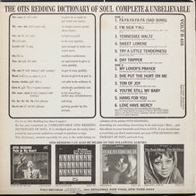 Charger l&#39;image dans la galerie, Otis Redding : The Otis Redding Dictionary Of Soul - Complete &amp; Unbelievable (LP, Album)
