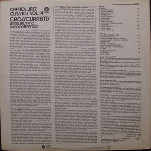 Lennie Tristano & Buddy DeFranco : Crosscurrents (LP, Comp)