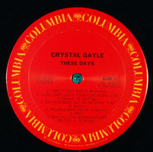 Charger l&#39;image dans la galerie, Crystal Gayle : These Days (LP, Album, San)
