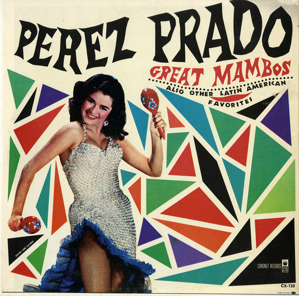 Perez Prado : Great Mambos, Also Other Latin American Favorites (LP, Album, Mono, RE, Hig)