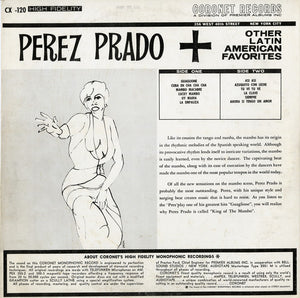 Perez Prado : Great Mambos, Also Other Latin American Favorites (LP, Album, Mono, RE, Hig)