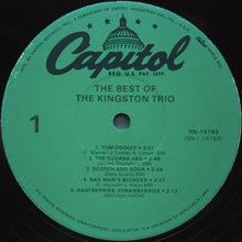 Load image into Gallery viewer, Kingston Trio : The Best Of The Kingston Trio (LP, Comp, RE, Gre)
