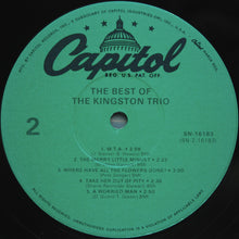 Load image into Gallery viewer, Kingston Trio : The Best Of The Kingston Trio (LP, Comp, RE, Gre)
