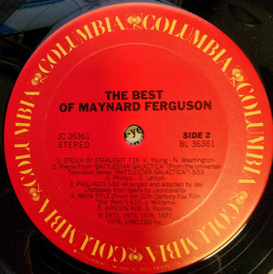 Maynard Ferguson : The Best Of Maynard Ferguson (LP, Comp, Ter)
