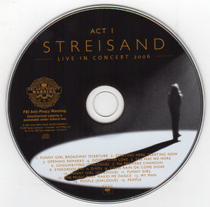 Barbra Streisand : Live In Concert 2006 (2xCD, Album)