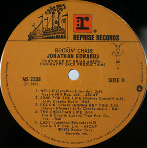 Jonathan Edwards (2) : Rockin' Chair (LP, Album, Jac)