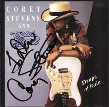Load image into Gallery viewer, Corey Stevens And Texas Flood* : Blue Drops Of Rain (CD, Album, Promo)
