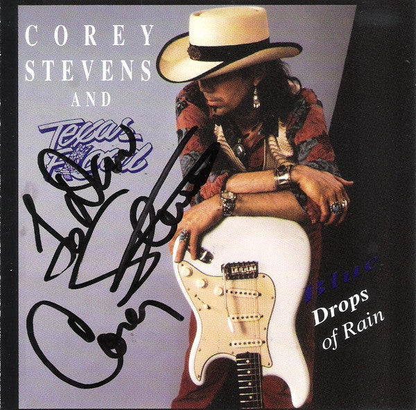 Corey Stevens And Texas Flood* : Blue Drops Of Rain (CD, Album, Promo)