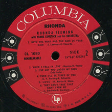 Load image into Gallery viewer, Rhonda Fleming With Frank Comstock And His Orchestra : Rhonda (LP, Album, Mono)
