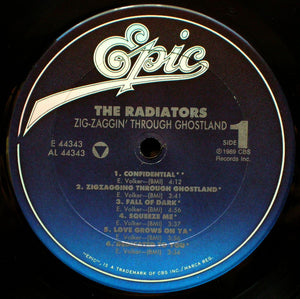 The Radiators : Zig-Zaggin' Through Ghostland (LP, Album)
