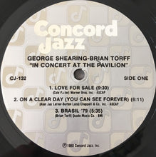 Laden Sie das Bild in den Galerie-Viewer, George Shearing &amp; Brian Torff : On A Clear Day (LP, Album)
