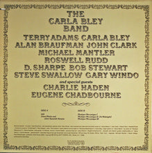 Charger l&#39;image dans la galerie, The Carla Bley Band : Musique Mecanique (LP, Album)
