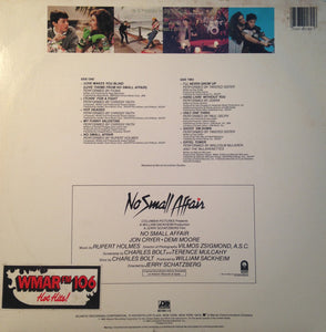 Various : No Small Affair (Original Motion Picture Soundtrack) (LP, Album)