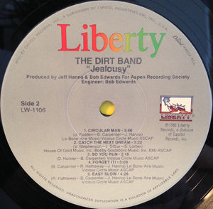 The Dirt Band : Jealousy (LP, Album)