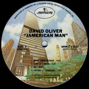 David Oliver (3) : Jamerican Man (LP, Album)