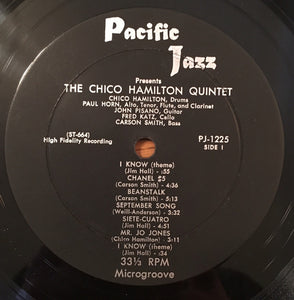 The Chico Hamilton Quintet : Chico Hamilton Quintet (LP, Album, Mono)