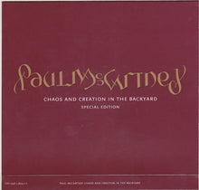Load image into Gallery viewer, Paul McCartney : Chaos And Creation In The Backyard (Special Edition) (CD, Album, Cin + DVD, NTSC, Cin)
