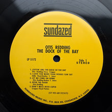 Laden Sie das Bild in den Galerie-Viewer, Otis Redding : The Dock Of The Bay (LP, Album, RE, 180)
