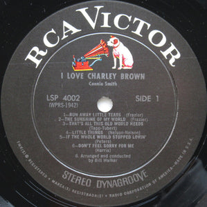 Connie Smith : I Love Charley Brown (LP, Album)