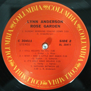 Lynn Anderson : Rose Garden (LP, Album, Ter)