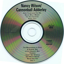 Load image into Gallery viewer, Nancy Wilson / Cannonball Adderley : Nancy Wilson / Cannonball Adderley (CD, Album, RE)
