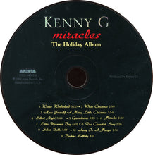 Charger l&#39;image dans la galerie, Kenny G (2) : Miracles - The Holiday Album (CD, Album)
