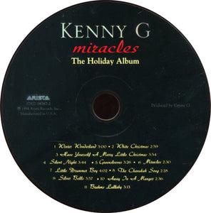 Kenny G (2) : Miracles - The Holiday Album (CD, Album)