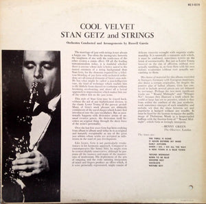 Stan Getz : Cool Velvet - Stan Getz And Strings (LP, Album, Mono, RP, Hol)